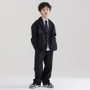子供用スーツ 春秋 男の子 フォーマル パンツスーツ 上下セット 長袖 ストライプ柄 120cm 130cm 140cm 150cm 160cm 170cm 1...