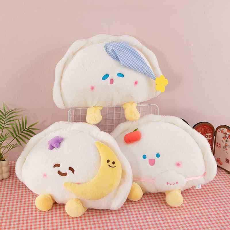 ぬいぐるみ かわいい 餃子 抱き枕 PP綿 短毛 フワフワ 50cm
