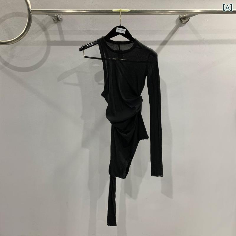 生地名: コットンメイン生地成分: コットンスタイル: 非対称スタイル,シンプルな風袖の長さ: 長袖クラフト: ニット貨物番号: 22028ブランド: その他バージョン: レギュラータイプ襟タイプ: 二重襟スリーブタイプ: レギュラースタイルトレンド要素: クリエイティブ発売年/季節: 2022年夏カラー: 黒,グレーサイズ: S,M,Lスタイルタイプ: 日韓レジャーメイン生地成分含有量: 90% (含まない)-95% (含む)クロスボーダーの供給源ですか: いいえリードマーク: ノーカラーラベル製品カテゴリ: Tシャツ供給タイプ: 他のブランドタグ: タグ付き