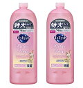 【2個セット】キュキュット Relax Days ミックスベリー&ピオニーの香り つめかえ用 770ml