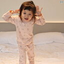 子供用インナー 上下セット A類 男女兼用 春秋 冬 長袖 パジャマ 綿95% 保温性 小ウサギ リンゴ柄 クマ柄 花柄 イチゴ柄 クマ 車 ワニ 110cm ...