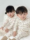 子供用パジャマ 秋冬 純綿 保温 上下セット ベビー キッズ A類 厚手 格子柄 アニマル柄 かわいい 部屋着
