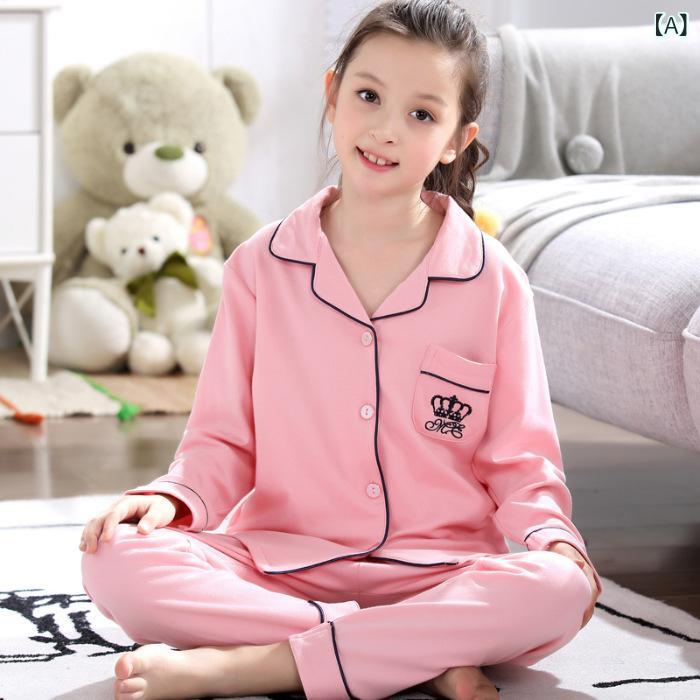 子供用パジャマ 女の子 綿100% 薄手 キッズルームウェア 上下セット 春秋 かわいい ガールズ 女児 8歳以上 中大童 140cm以上 2