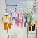 子供用パジャマ 秋冬 子供服 男の子 女の子 長袖 トップス ズボン 上下セット 厚手 混紡 ホームウェア かわいい アニマル柄 花柄 無地 90 100 11...