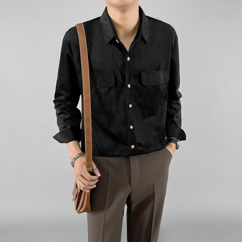 ・カテゴリ: シャツ・スタイル: ブリティッシュ・生地: シルケットコットン・素材の特徴: 洗濯機洗い可能・対象年齢: 成人・対象: 青少年・袖丈: 長袖・タイプ: カーディガン・フィット: ルーズ・襟型: 襟付き・柄: ストライプ・厚さ: 普通・ディテール: 配色・主な生地の組成: 綿・シーン: カジュアル・色: ブラック, ホワイト, ブルー, ブラウン, 純白長袖T・サイズ: M, L, XL, 2XL, 3XL, 4XL・シーズン: 秋・加工: アイロン不要