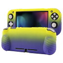 switch liteカバー スイッチライト ケース シリコン素材 ソフトカバー 柔らかい 一体式 全面保護 耐衝撃 特殊ハンドル 薄型軽量 快適な手触り 着脱簡単 防水防塵 スタンド機能 スティックカバ