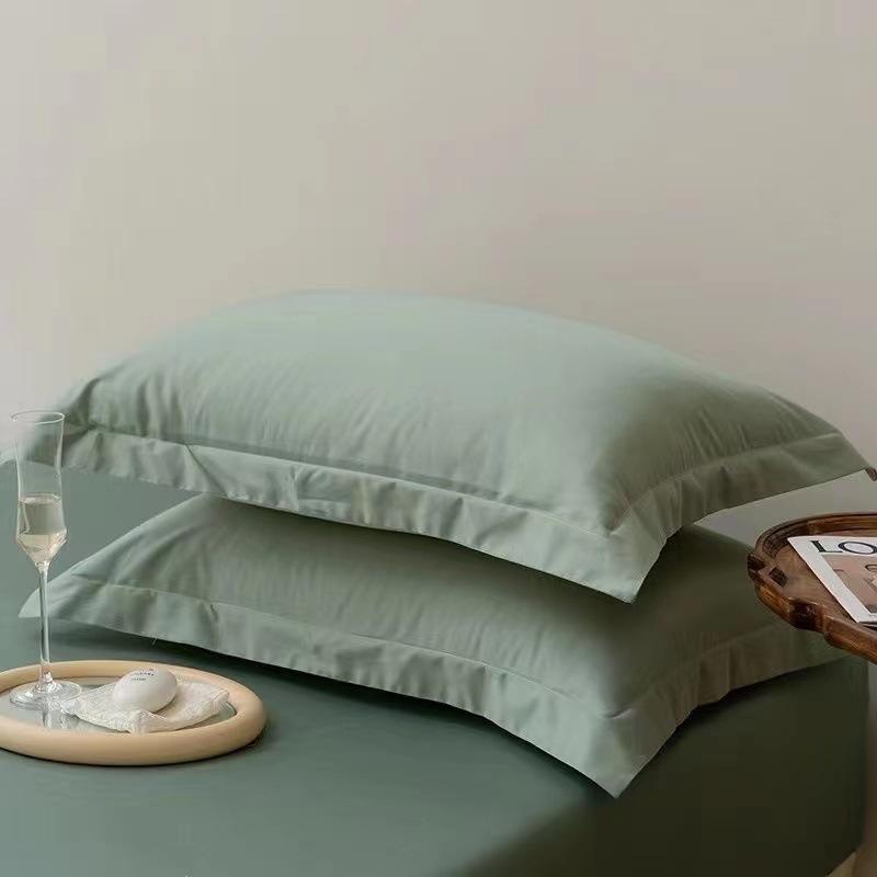 枕カバー 秋冬 ペア 2枚組 あったか 暖かい 厚手 起毛 48×74cm 無地 シンプル