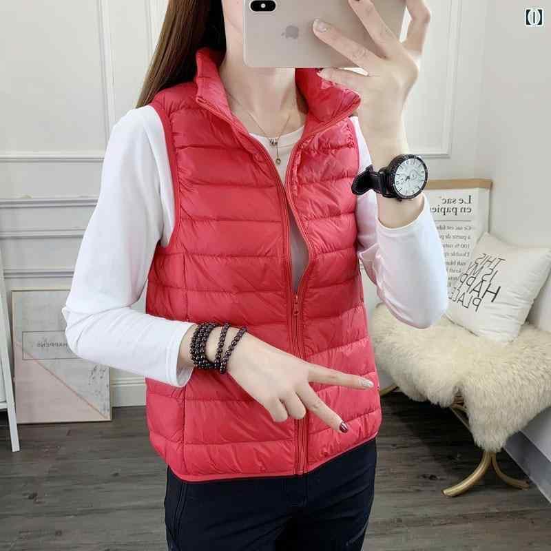 楽天市場】ダウンベスト 赤（カラーピンク）（レディースファッション