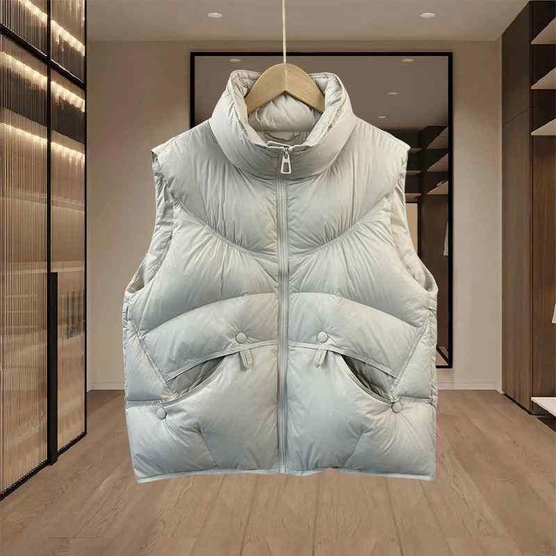 ダウンベスト レディース 秋冬 韓国 ファッション おしゃれ きれいめ ダウンウェア ベスト アウター