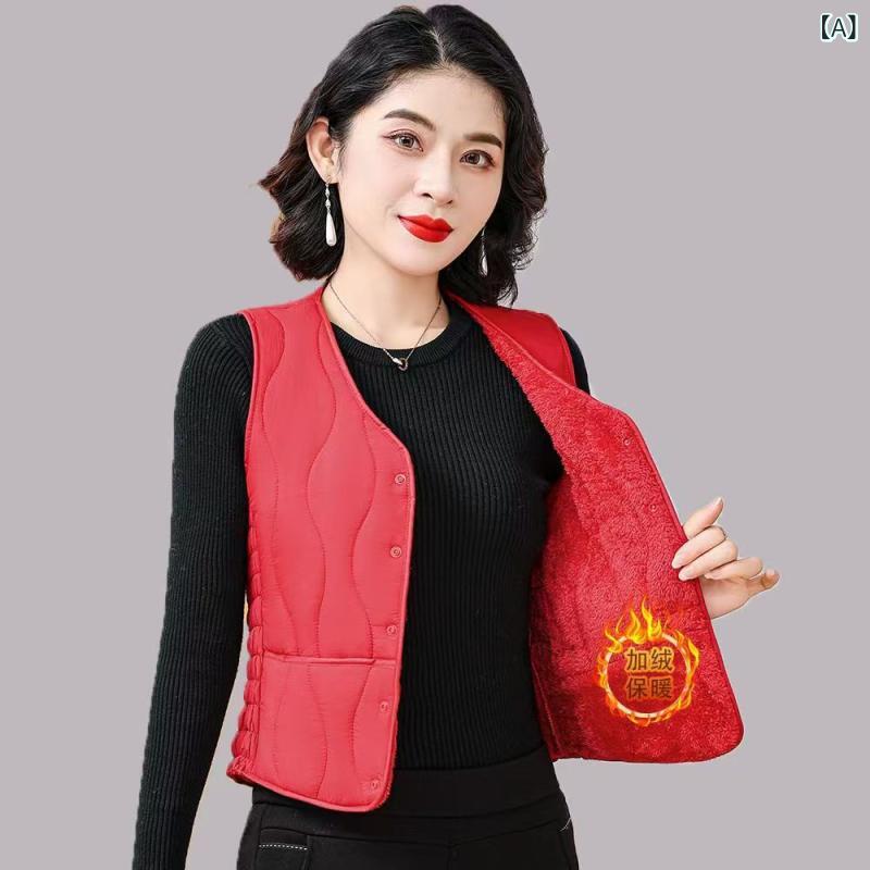 ・スタイル: カーディガン・ネックライン: 襟なし・流行要素: ポケット・主な素材: ポリエステル・素材構成: ポリエステル95%以上・カラー: レッド, ブラック, オフホワイト, カーキ, パープル, ピンク・サイズ: M, L, XL, 2XL, 3XL, 4XL, 5XL・スタイル: エレガント, カジュアル・対象年齢: 成人・性別: 女性・製品カテゴリ: ベスト