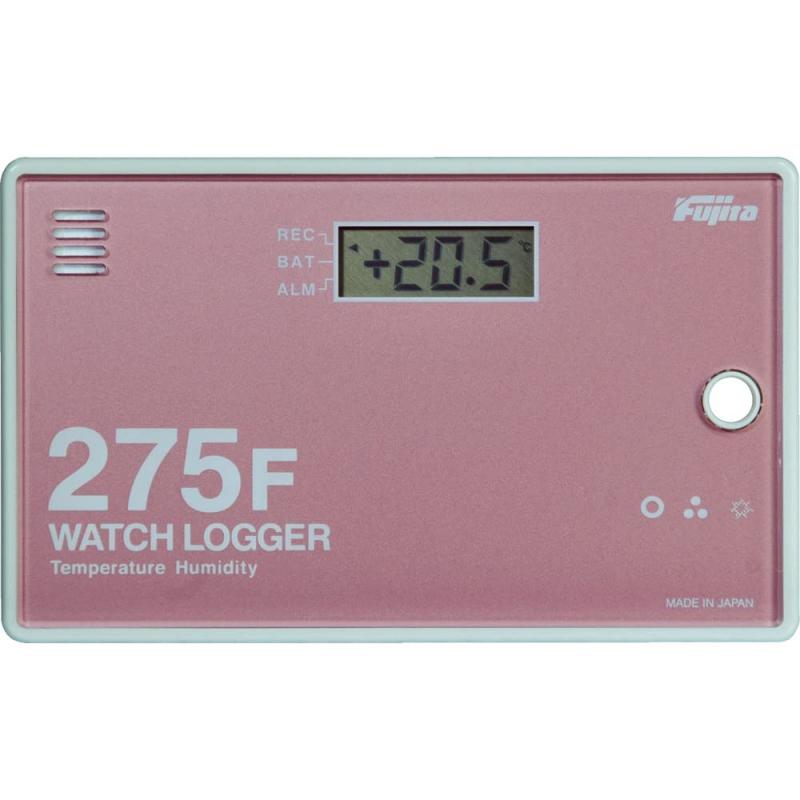 WatchLogger(藤田電機製作所) 温湿度データロガー NFCタイプ KT-275F ピンク
