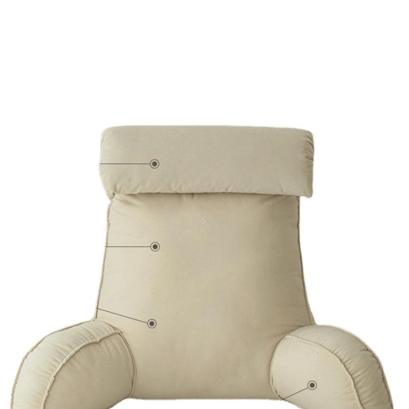 枕 クッション 背もたれクッション ベッド クッション 護腰クッション 学生 寮 ソファ 無地 シャンパン色 エメラルドグリーン 高級グレー コーヒー 藍グレー 夢幻オレンジ レモン緑 千黛ピンク 薄グレー 軍緑 接触冷感 加高護腰