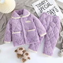 子供用ルームウェア 上下セット 厚手 フランネル パジャマ 男の子 女の子 保温 珊瑚フリース 幼児 中 крупный 子供 中 крупный 子供(8歳以...