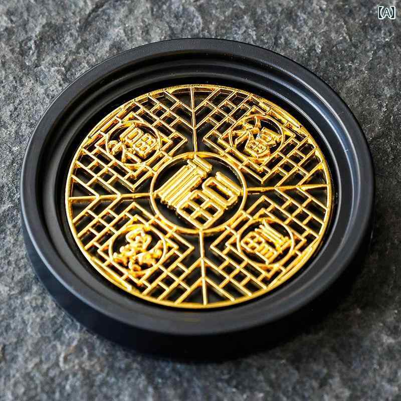 茶托 コースター 五福 円形 アクリ�