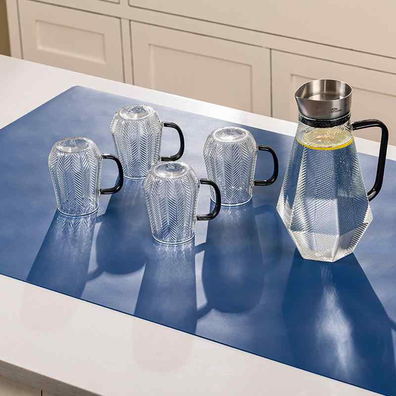 テーブルマット 食品グレード シリコンマット 防水 キャビネットマット 家庭用 子供用 ランチョンマット 厚手 防油 まな板マット 円形 正方形 120 60cm 大判 90 60cm 中判 70 50cm 小判 ブルー ブラック グレー ピンク パープ