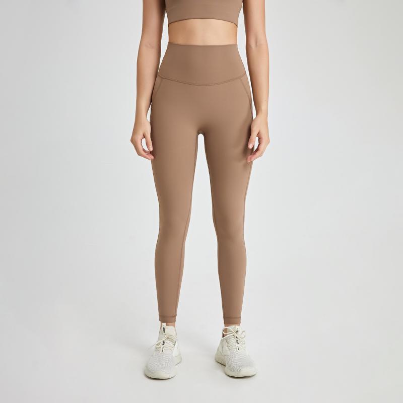 ヨガパンツ レディース 一体型 インナー不要 シームレス ヌード感 ヒップアップ スポーツ レギンス トレーニング ウェア 無地 ブラック ピンク系 カーキ ネイビー S M L XL 通気性 吸湿速乾