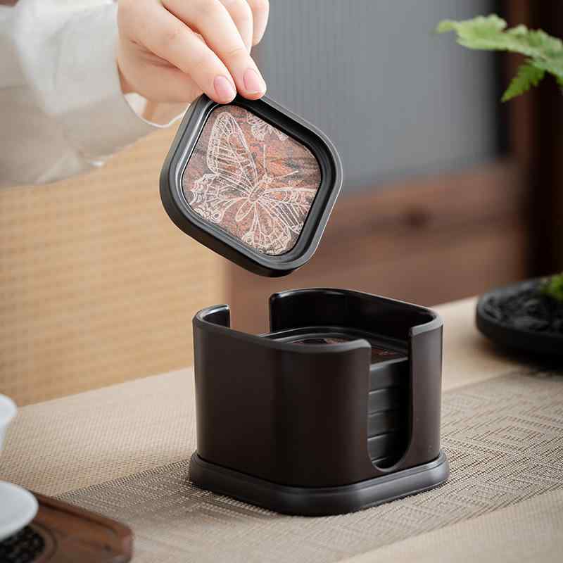 コップ敷き 茶托 断熱パッド プラス