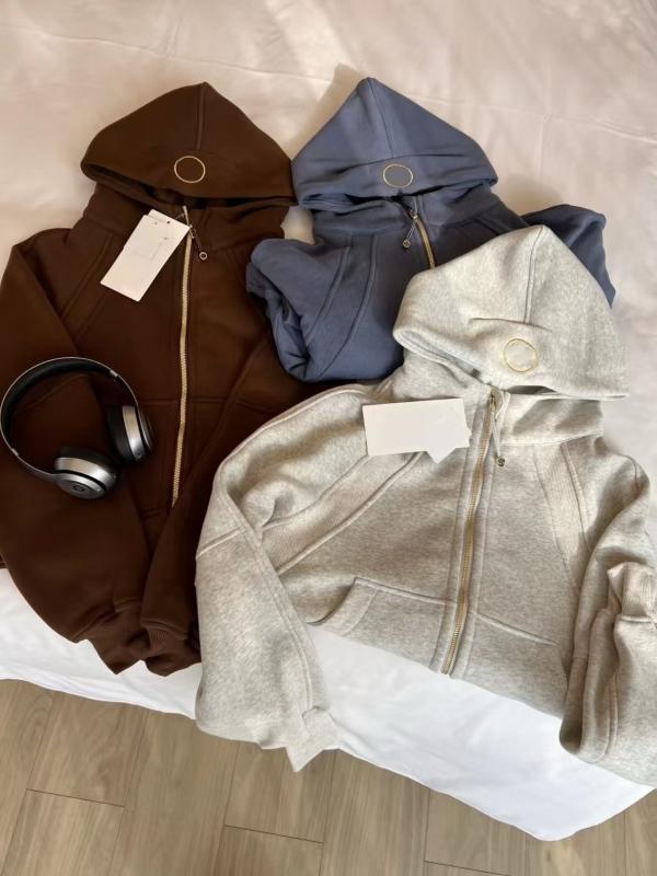 パーカー レディース 金糸ロゴ フルジップ ルーズ 裏起毛 アウター スポーツ ウェア ヨガ トレーニング ランニング 普段使い 部屋着 接触冷感 吸湿速乾