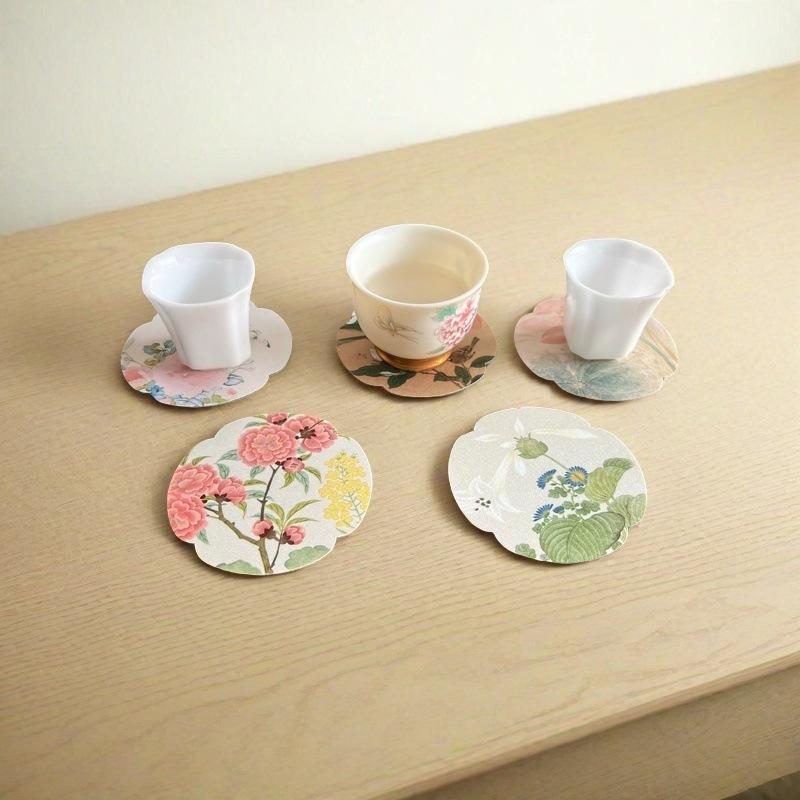 茶托 茶道 布製 コースター ティー�