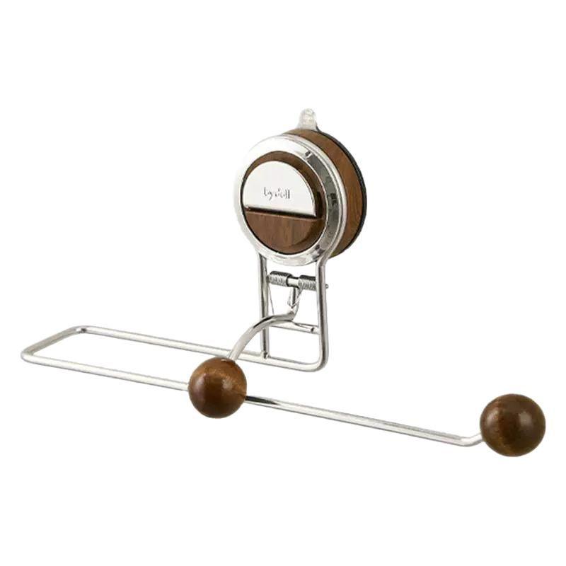 キッチンペーパーホルダー 壁掛け ステンレス製 ロールペーパー ラップホルダー 多色 収納 キッチン収納