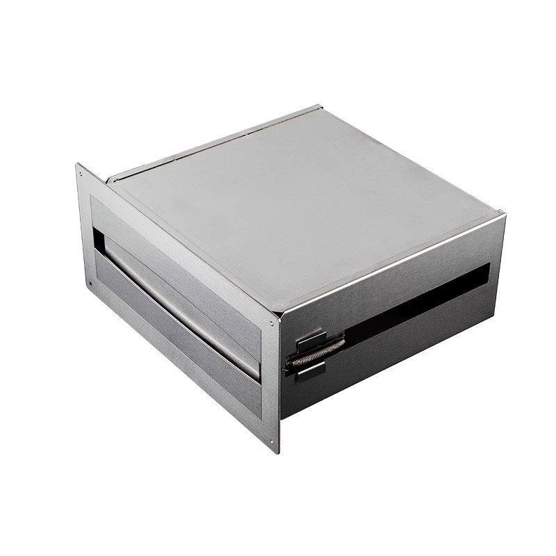 ティッシュケース 洗面台 壁掛け ステンレス製 業務用 埋め込み型 鏡裏収納 多用途