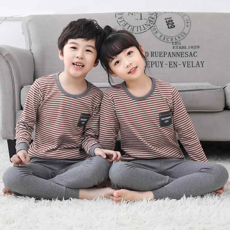 子供用パジャマ 春秋 冬 長袖トップス パンツ 上下セット 綿100% 男の子 女の子 ベビー キッズ 子供 保温性 吸湿性 かわいいアニマル柄 花柄 8歳以上 140cm以上 HLM黄鸭 HLM红灰条纹 HLM可爱兔 HLM跳舞熊 HLM爱心兔