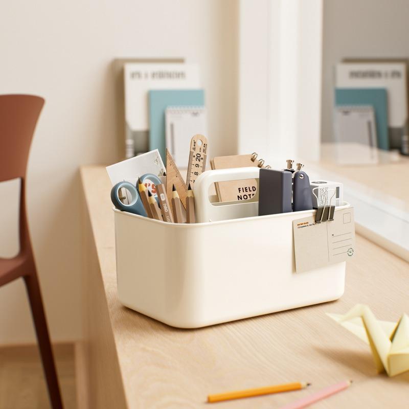 収納ボックス レディース メンズ 卓上収納ケース 小物入れ 分格 バスケット 化粧品 リモコン 文房具 雑貨 整理整頓 キッチン 洗面所 浴室 リビング