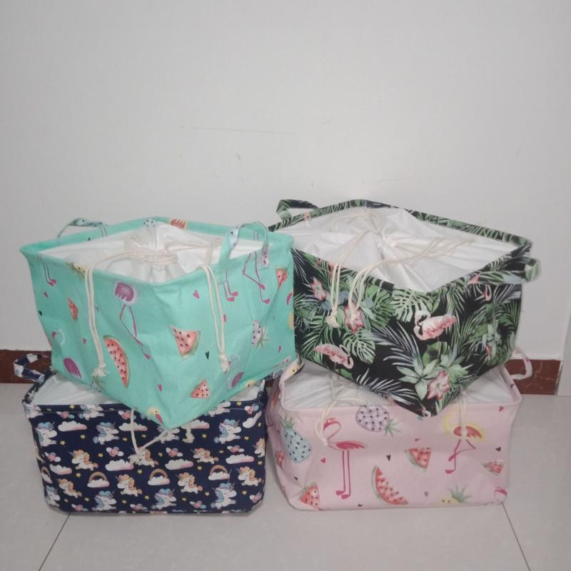 収納ボックス レディース メンズ キッズ コットンリネン キャンバス おもちゃ収納 折りたたみ式 防水 ..