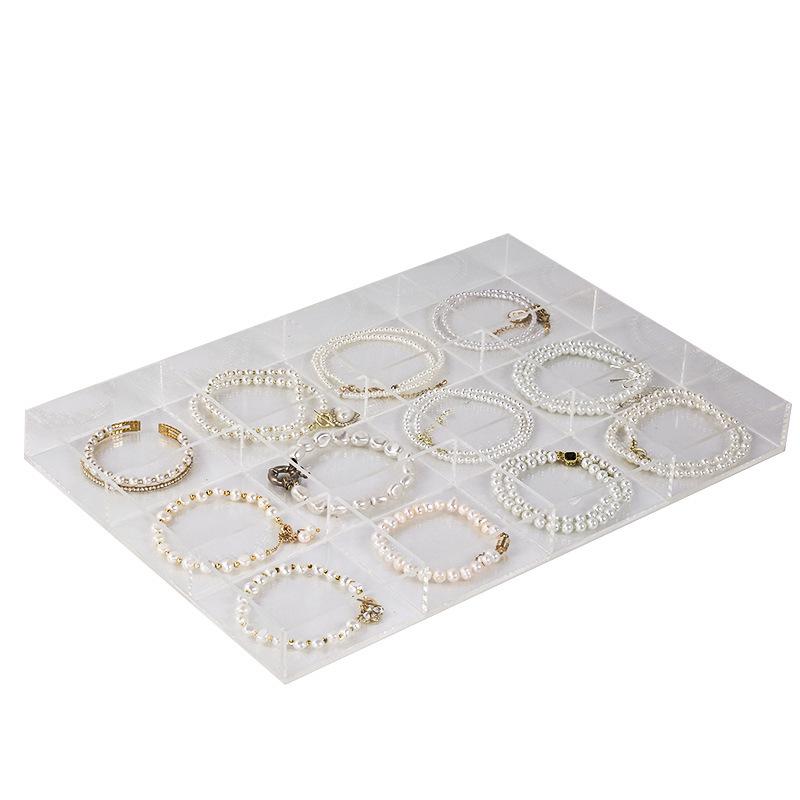 アクセサリー 収納ケース 大容量 透明 プラスチック製 イヤリング ネックレス ブレスレット 指輪 小物 整理 ディスプレイ トレイ 12仕切り 24仕切り