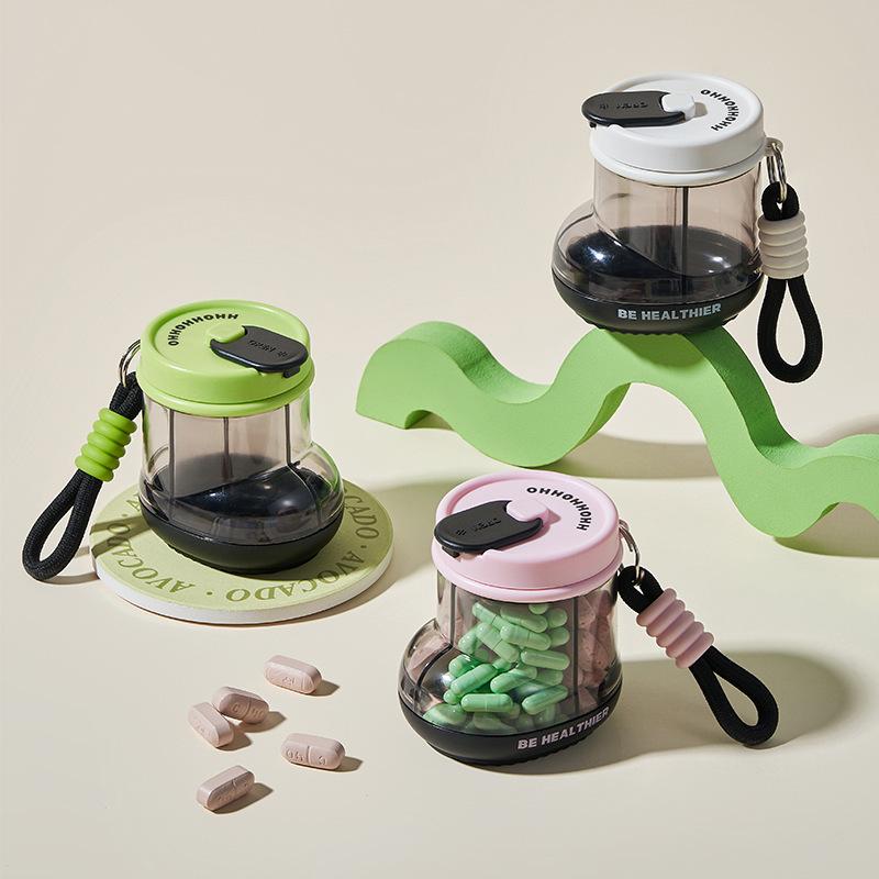 薬ケース レディース メンズ ピルケース 携帯型 薬箱 薬入れ 錠剤ケース 1日3回 分割タイプ 密閉 防湿 ..