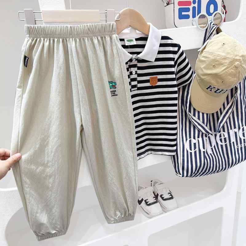 パンツ キッズ 男女兼用 子供服 蚊除け ズボン 夏 薄手 綿 運動着 普段着 ロングパンツ ブルマパンツ 80cm 90cm 100cm 110cm 120cm 130cm 140cm