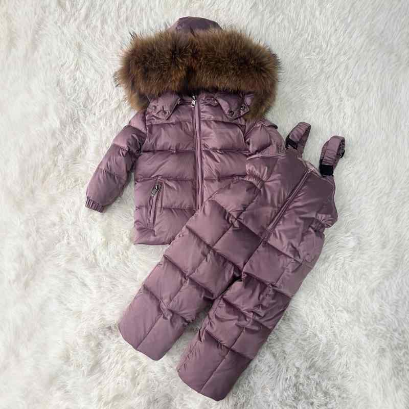 子供用ダウンジャケット セットアップ 男の子 女の子 白ダックダウン ファー付き フード付き 中綿 厚手 秋冬 80cm 90cm 100cm 110cm 120cm 130cm 140cm 抹茶色 ブラック