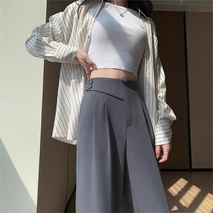 パンツ レディース 春夏 高見え ワイドパンツ 高身長 低身長 ブラック 黒 グレー 灰色 ポリエステル ストレッチ 高伸縮 イージーパンツ ストレートパンツ スラックス ゆったり 楽ちん きれいめ オフィスカジュアル 上品 美脚