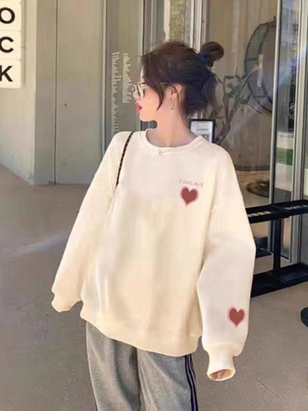 トレーナー レディース 秋冬 ゆったり スウェット トップス 裏起毛 大きいサイズ 長袖 ラウンドネック プルオーバー かわいい カジュアル 韓国風 ファッション 白 黒 ベージュ ワインレッド グレー ピンク ブラウン カーキ ブルー