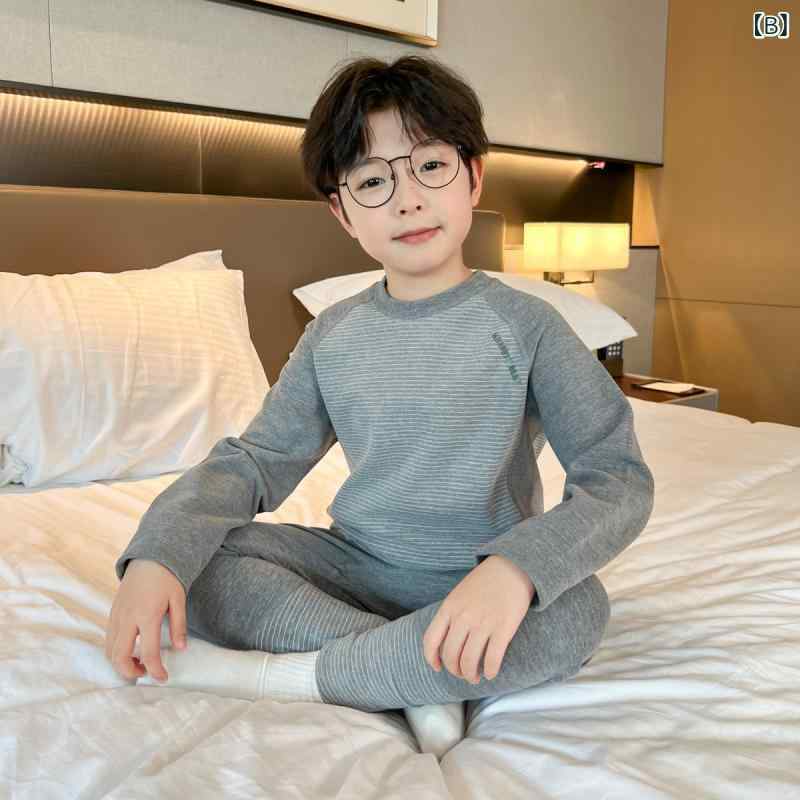 子供用パジャマ 秋冬 男の子 裏起毛 あったか 厚手 綿 部屋着 ルームウェア 上下セット 長袖 120cm 130cm 140cm 150cm 160cm 170cm 180cm