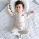 ベビー 赤ちゃん あったかインナー 上下セット 高腰 腹巻 パジャマ 部屋着 秋冬 モーダル