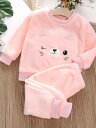 ベビー服 フランネル Pajamas 上下セット 幼児 子供服 男の子 女の子 秋冬 春秋 かわいい アニマル柄 80cm 90cm 100cm 110cm 1...