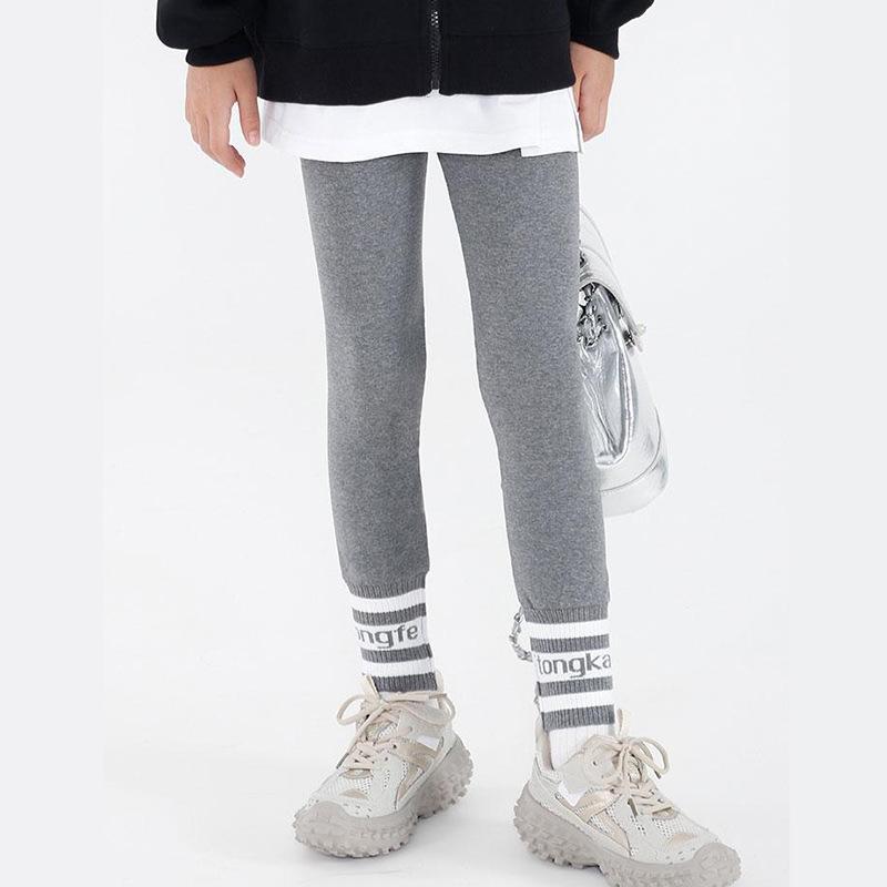 子供服 レギンス 女の子 パンツ ニット 無地 かわいい ガールズ ズボン ボトムス スパッツ 普段着 伸縮性 110cm 120cm 130cm 140cm 150cm 160cm 170cm