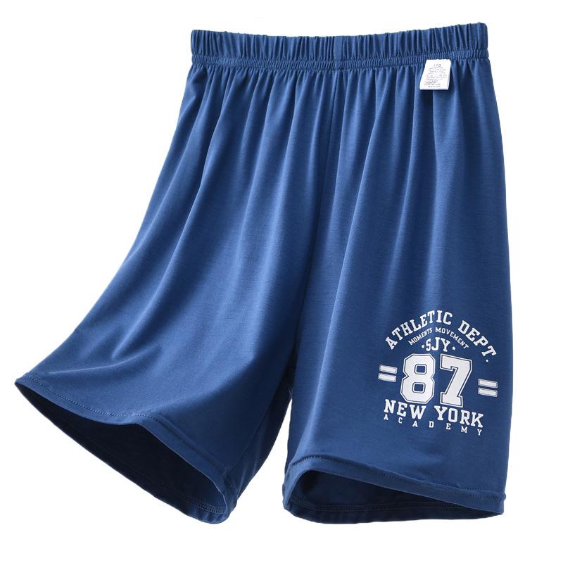 ・スタイル: 韓国風・生地: モーダル・安全レベル: A・パンツ丈: 五分丈/ハーフパンツ・主な素材: モーダル91.5%・対象: 男の子・対象年齢: 8歳以上 (身長140cm以上)・シーズン: 春、夏、秋、冬・種類: カジュアルパンツ・股開き: なし・生地加工: 柔らか加工・柄: キャラクター・要素: スポーツ、キャラクター、文字、かわいい、プリント・ステッチ: 12～14針/3cm・ウエスト: ハイウエスト・前開き: ゴムウエスト・色: ダークブルー、ミディアムグレーブルー、スカイブルー、戦艦柄、宇宙飛行士柄（新月ブルー、ダークブルー、ミディアムブルー、グレー）・対応身長: 110cm、120cm、130cm、140cm、150cm、160cm・商品カテゴリ: 子供用パンツ