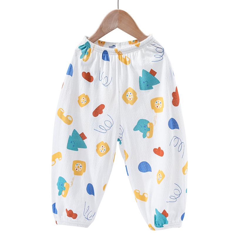 パンツ ベビー 防蚊パンツ A類 純綿 スポーツ 長ズボン 吸湿速乾 通気性 メッシュ 子供 春夏 薄手 燈籠..