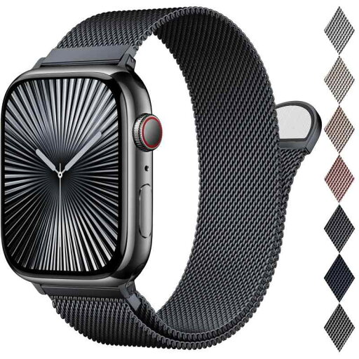 EPULY コンパチブル アップルウォッチバンド 49mm 46mm 45mm 44mm 42mm 41mm 40mm 38mm Apple Watch用のバンド マグネットクラスプ ステンレス鋼 メッシュ 通気 男女兼用 長さ調節 Watch Seri EPULY コンパチブル アップルウォッチバンド 49mm 46mm 45mm 44mm 42mm 41mm 40mm 38mm Apple Watch用のバンド マグネットクラスプ ステンレス鋼 メッシュ 通気 男女兼用 長さ調節 Watch Seri