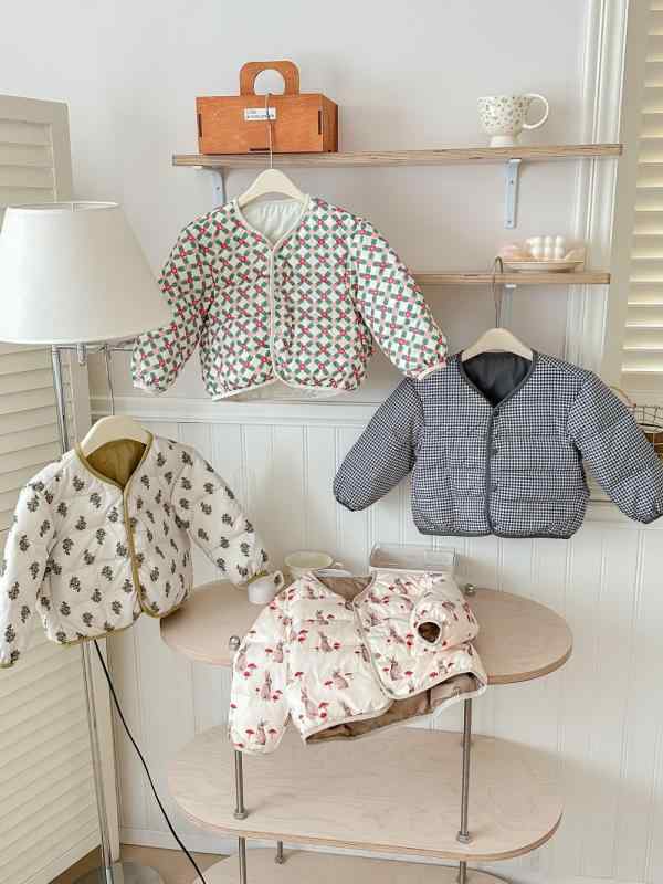 子供服 アウター 女の子 ベビー 防寒着 裏起毛 ジャケット 秋冬 幼児 ジャンパー トップス ゆったり 80 90 100 110 120 あったか かわいい...