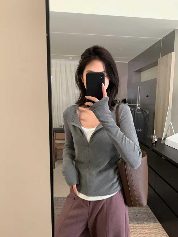 ニット セーター レディース カシミヤ カシミア 厚手 細見え 着痩せ 万能 合わせやすい バイカラー 配色 切り替え フェイクレイヤード 重ね着風 ハーフジップ プルオーバー トップス インナー 長袖 カジュアル 暖かい 防寒 暖かい 上品 上質