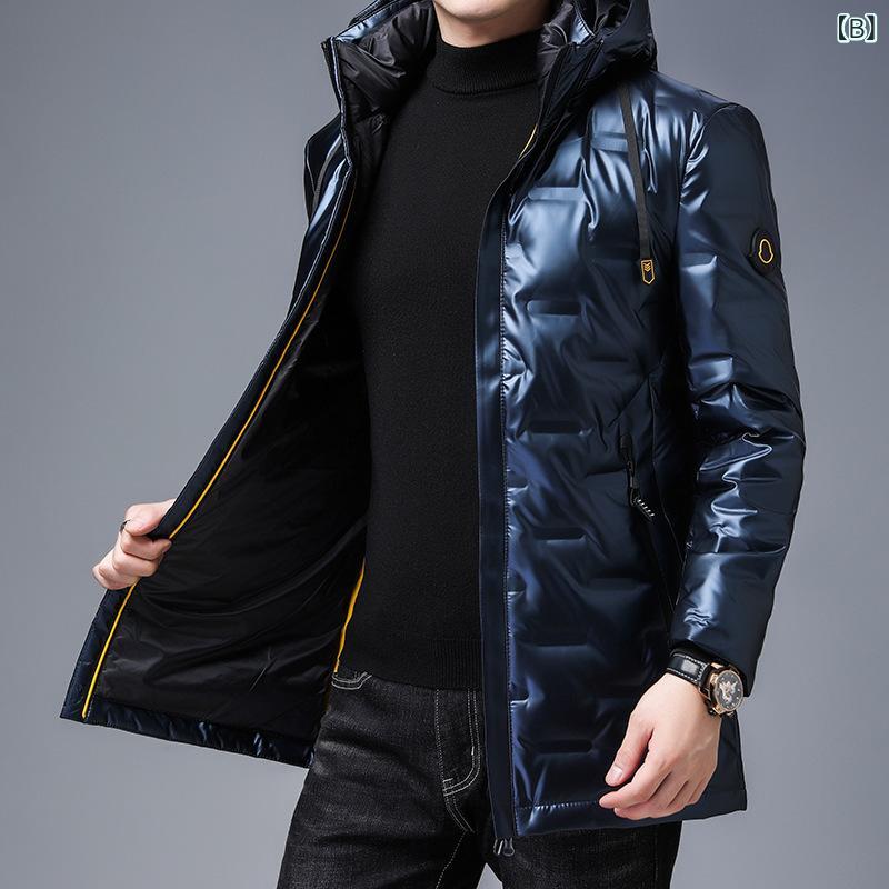 羽绒服 メンズ ライトダウンジャケット ショート丈 スタンドカラー 撥水 防寒 無地 黒 青 秋冬