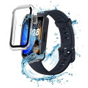 HUAWEI Band 10 / Band 9/ Band 8 用 カバー ケース アップルウォッチ保護カバー ガラスフィルム 一体型 防水 防塵 フィルム 保護フィルム【HUKWIMO】 3D全面保護 指紋防止 HD高透過率 傷に強い 気泡ゼロ