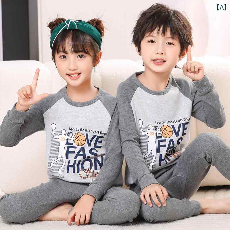 シャドーテールの子供用肌着 キッズ パジャマ 上下セット 綿100％ 男の子 女の子 ベビー インナーウェア ルームウェア かわいい アニマル柄 ボーダー柄 グレー ピンク系｜アングル2