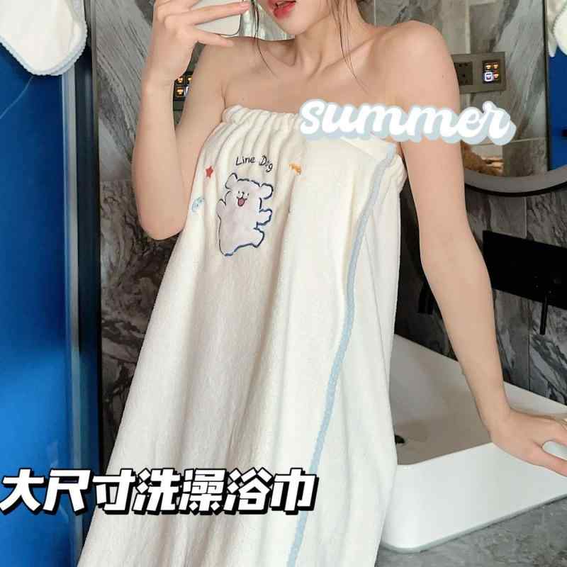 バスローブ レディース 子供用 吸水速乾 かわいい 珊瑚绒 バスタオル 湯上がり着 ルームウェア バスラ..