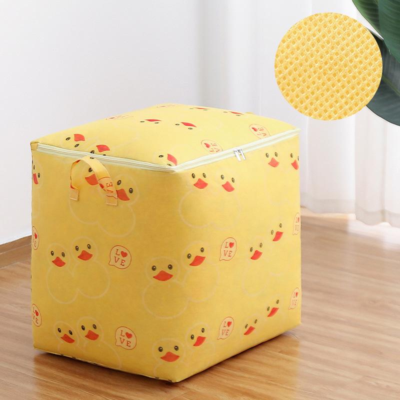 収納袋 衣類収納袋 布団収納袋 ふとん収納ケース 持ち手付き 無地 大容量 防湿 防虫 防カビ 整理整頓