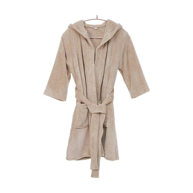 子供用バスローブ 男の子 女の子 フード付き コーラルフリース 吸水性 秋冬 パジャマ 部屋着 ルームウ..