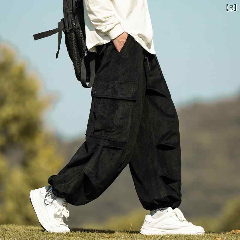 ワークパンツ メンズ 秋冬 大码 コーデュロイ...の紹介画像3